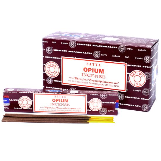 Picture of Satya Incense 15gm - Opium