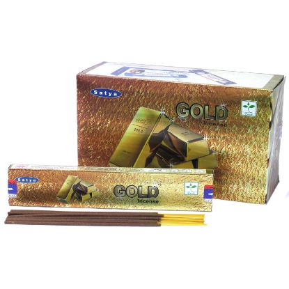 Picture of Satya Incense 15gm - Gold