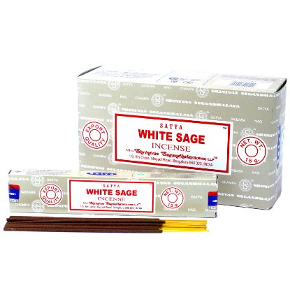 Picture of Satya Incense 15gm - White Sage