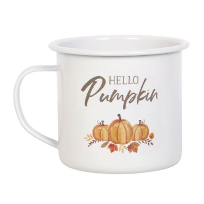 Picture of Hello Pumpkin Enamel Mug