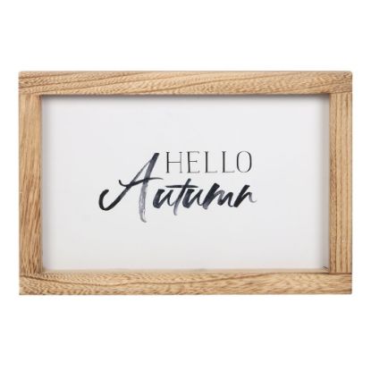 Picture of Hello Autumn Wooden Frame Sign