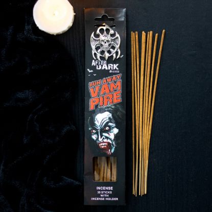 Picture of Run Away Vampire Incense Sticks with Holder