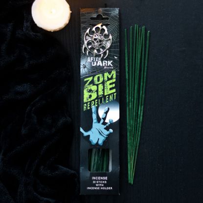 Picture of Zombie Repellent Incense Sticks with Holder