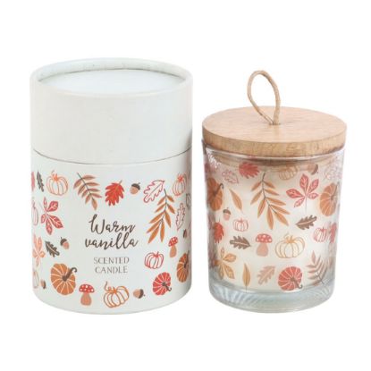 Picture of Autumn Leaves Warm Vanilla Candle