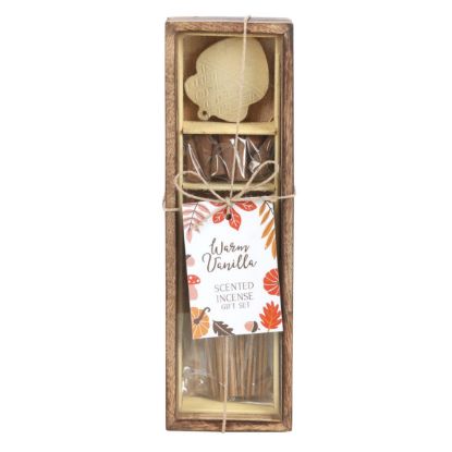 Picture of Autumn Acorn Warm Vanilla Incense Gift Set