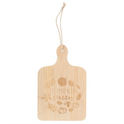 Picture of Pumpkin Season Bamboo Serving Board