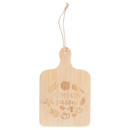 Picture of Pumpkin Season Bamboo Serving Board