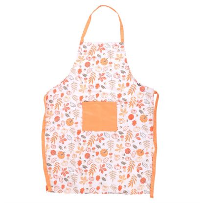 Picture of Autumn Leaves and Pumpkins Apron