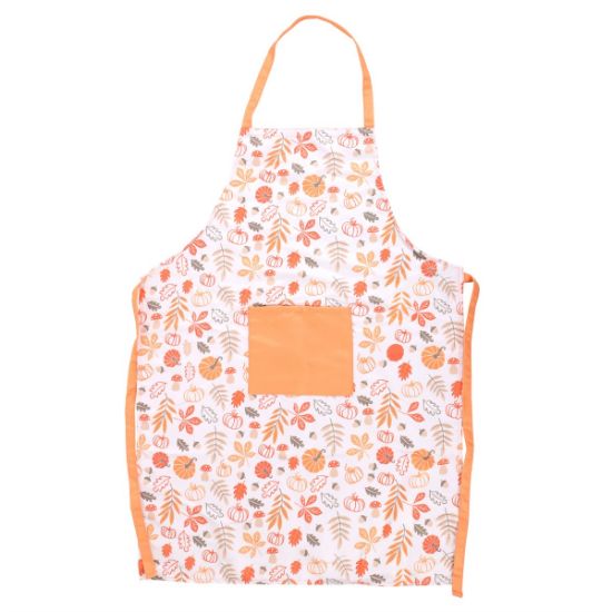 Picture of Autumn Leaves and Pumpkins Apron