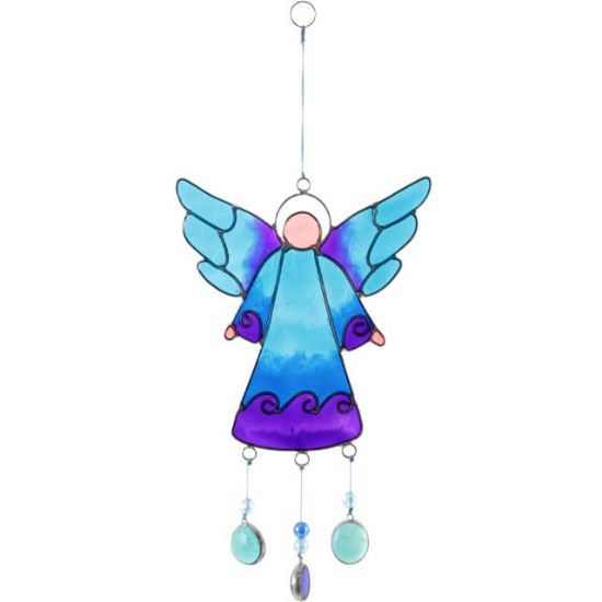 Picture of 27cm Blue Angel Suncatcher