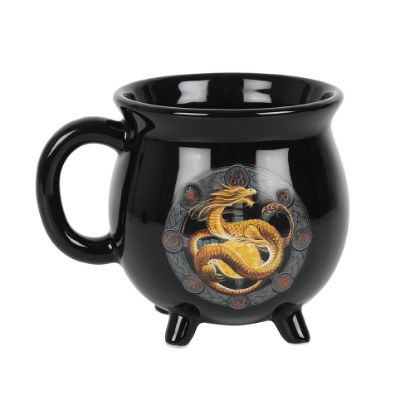 Picture of Litha Colour Changing Cauldron Mug by Anne Stokes