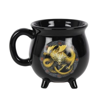 Picture of Imbolc Colour Changing Cauldron Mug by Anne Stokes