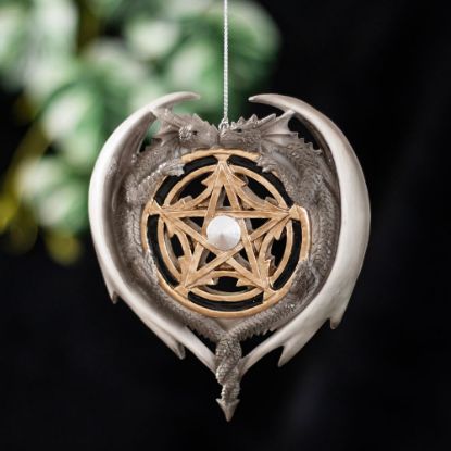 Picture of Dragon Magic Hanging Ornament by Anne Stokes