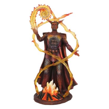 Picture of Fire Elemental Wizard Figurine by Anne Stokes