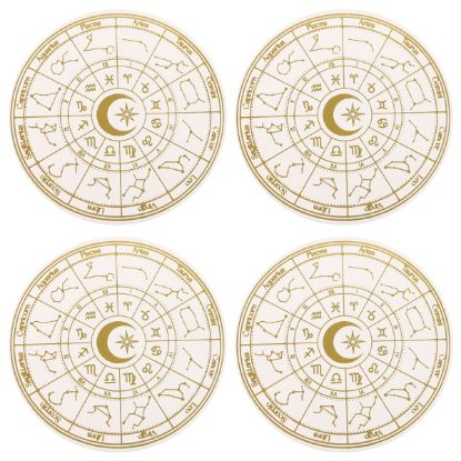 Picture of Astrology Wheel Coaster Set