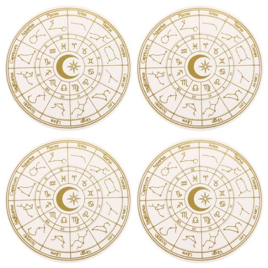 Picture of Astrology Wheel Coaster Set