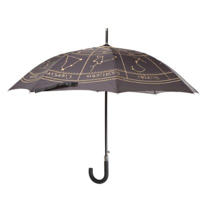 Picture of Black Astrology Wheel Umbrella