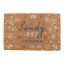 Picture of Natural Sandy Feet Welcome Doormat