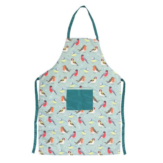 Picture of British Garden Birds Cotton Apron