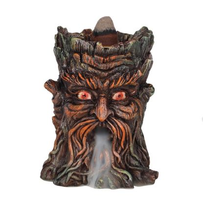 Picture of Small Green Man Backflow Incense Burner