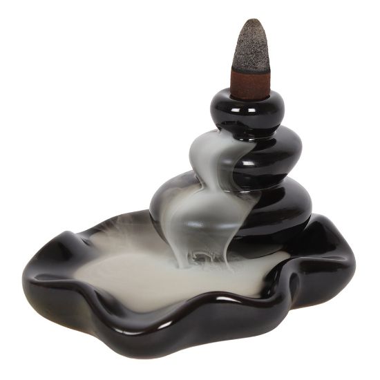 Picture of Large Pebbles Backflow Incense Burner 