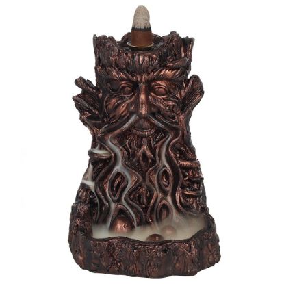 Picture of Bronze Effect Tree Man Backflow Incense Burner