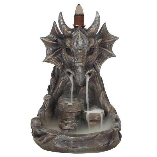 Picture of Grey Dragon Backflow Incense Burner