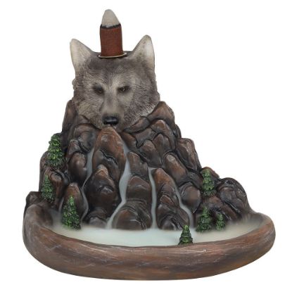 Picture of Grey Wolf Cliff Backflow Incense Burner