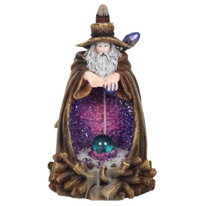 Picture of Wizard Backflow Incense Burner with Light