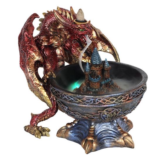 Picture of Large Dragon Bowl Backflow Incense Burner