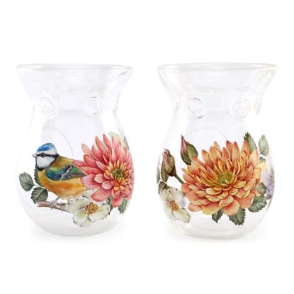 Picture of 15cm Botanical Glass Oil Burner