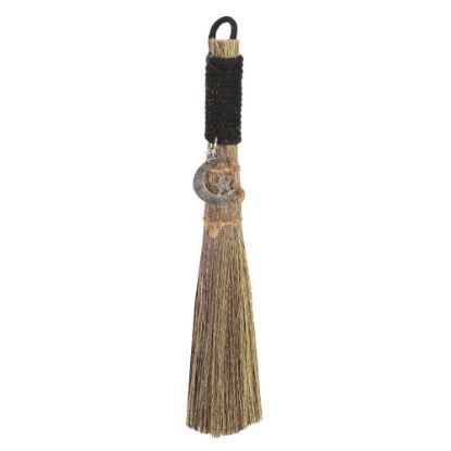 Picture of 20cm Broom with Crescent Moon Charm