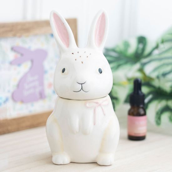 Picture of Bunny Shaped Oil Burner and Wax Warmer