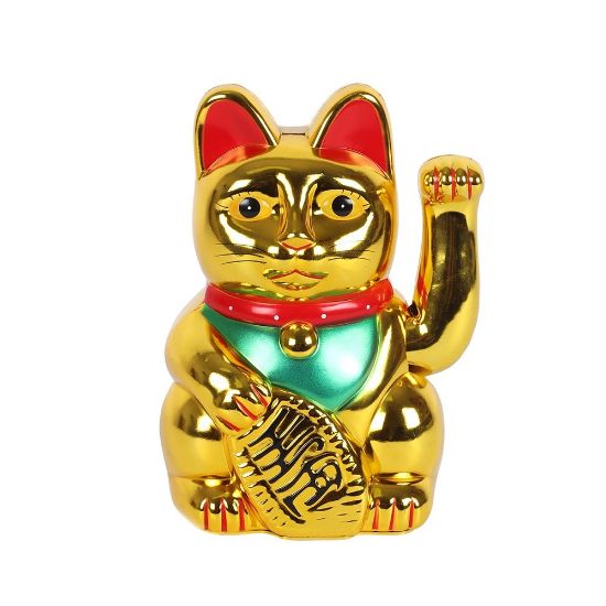 Picture of 6 Inch Gold Money Cat