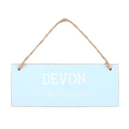 Picture of Devon is My Happy Place Hanging Sign