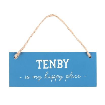 Picture of Tenby is My Happy Place Hanging Sign