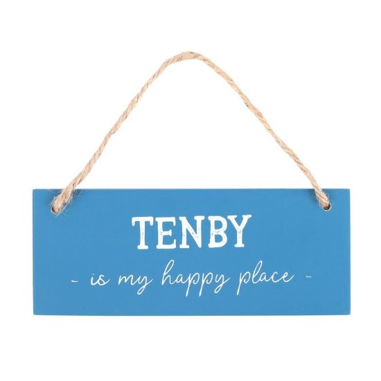 Picture of Tenby is My Happy Place Hanging Sign