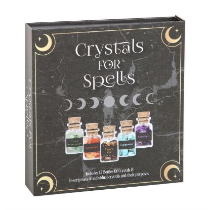 Picture of Crystals for Spells Crystal Chip Bottle Gift Set