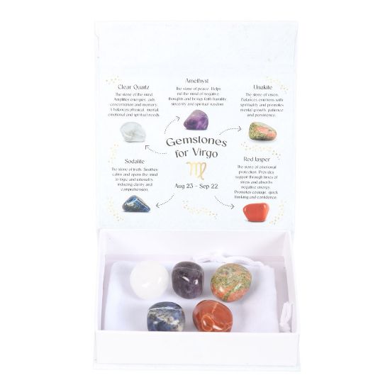 Picture of Virgo Crystal Tumblestone Set