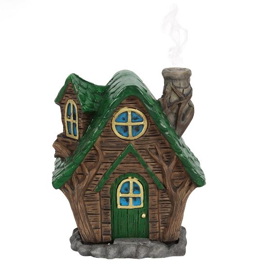 Picture of Woody Lodge Incense Cone Burner by Lisa Parker