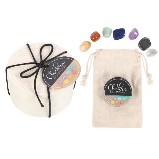 Picture of Chakra Gemstone Crystal Gift Set