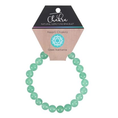 Picture of Heart Chakra Green Aventurine Gemstone Bracelet