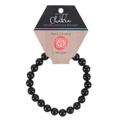 Picture of Root Chakra Hematite Gemstone Bracelet