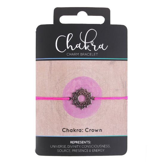 Picture of Crown Chakra Charm Bracelet