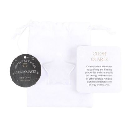 Picture of Clear Quartz Crystal Star in a Bag