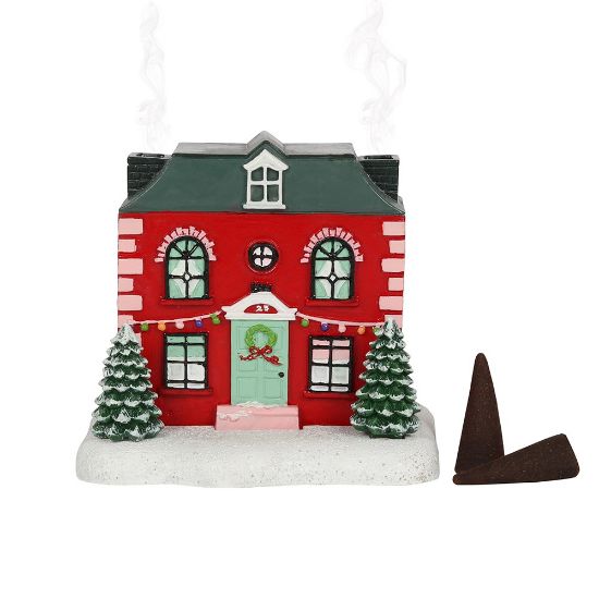 Picture of Christmas House Incense Cone Burner