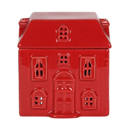Picture of Red Ceramic House Oil Burner