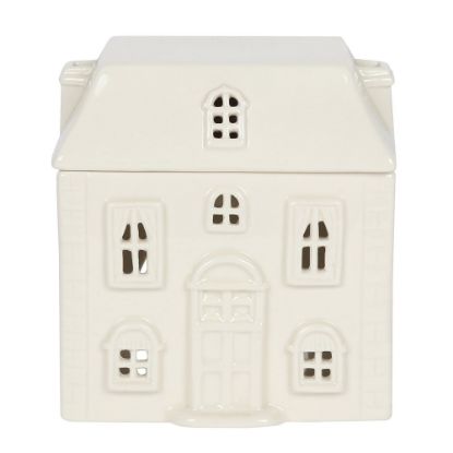 Picture of White Ceramic House Oil Burner