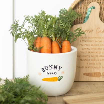 Picture of Bunny Treats Ceramic Pot