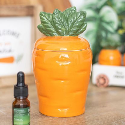 Picture of Carrot Shaped Oil Burner and Wax Warmer